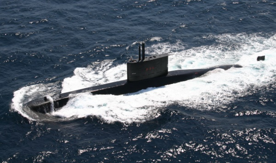 El submarino S-33 Tapajó de la Marina de Brasil. Foto: Marina de Brasil