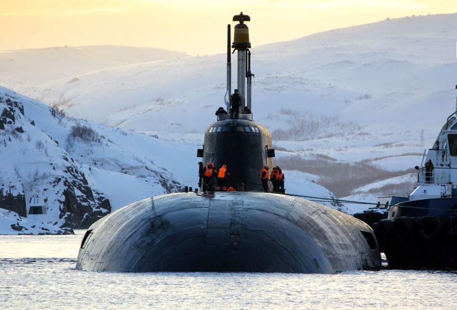 Submarino de la flota rusa. Foto: Armada de Rusia