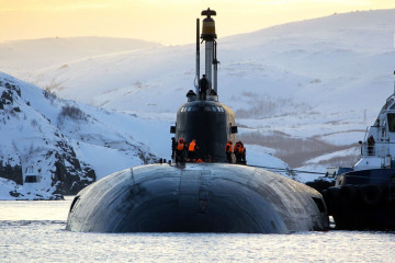 Submarino de la flota rusa. Foto: Armada de Rusia