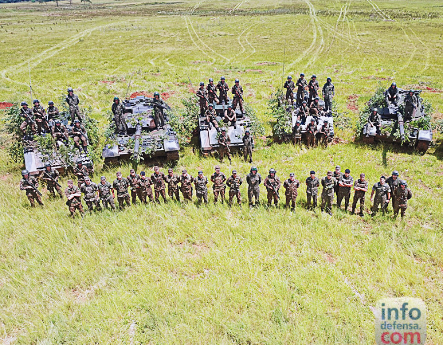 Leopard 1 A5 BR y M-113 BR: poder de combate en el sur de Brasil