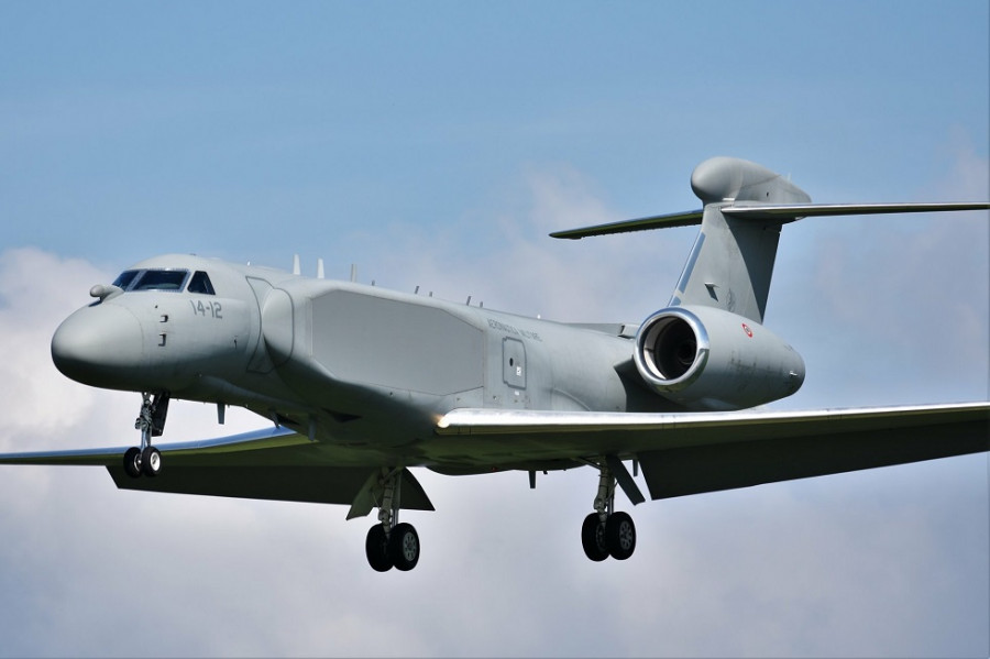 La Fuerza Aérea de Italia es una de las usuarias del IAI CAEW G550. Foto: IAI
