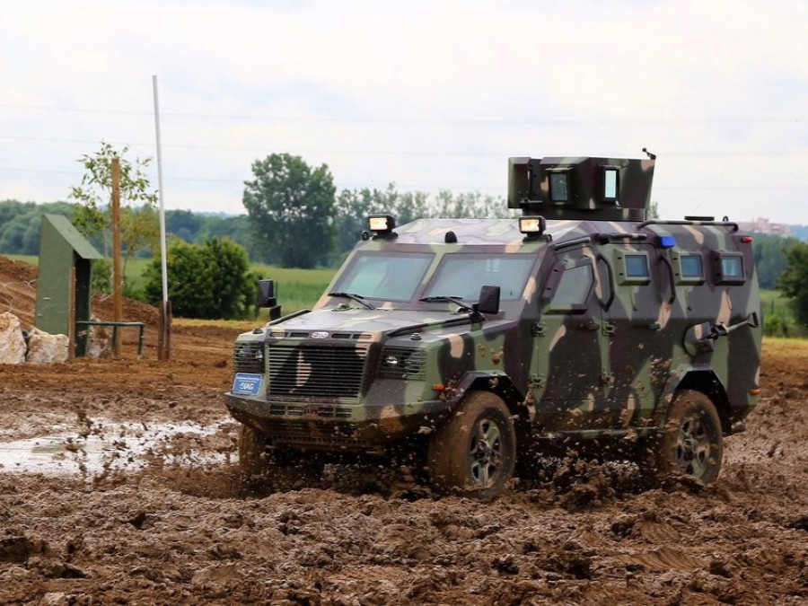 Carro Jaws. Foto: International Armoured Group