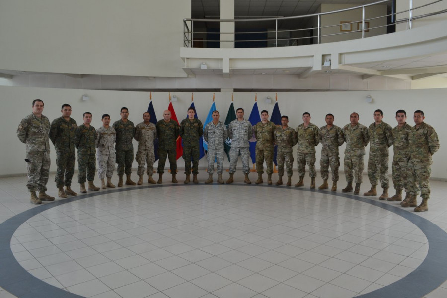 El curso entrega al personal conocimientos teóricos y habilidades prácticas para poder integrar Unficyp. Foto: Cecopac