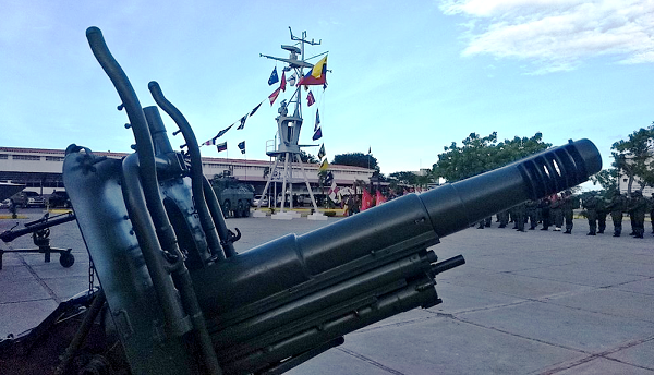 Obús M56 de 10514 mm. Foto: Infantería de Marina de Venezuela.