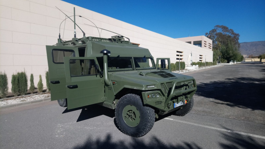 Nueva Vamtac ST5 de la Legión. Foto: Infodefensa.com