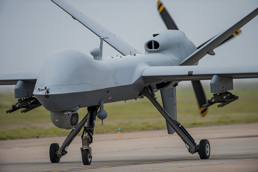Reaper de la Fuerza Aérea de Estados Unidos. Foto: USAF