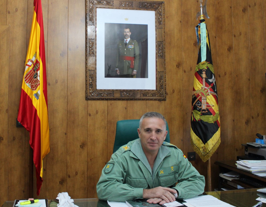 General jefe de la Brigada de la Legión, Marcos Llago. Foto: Infodefensa.com