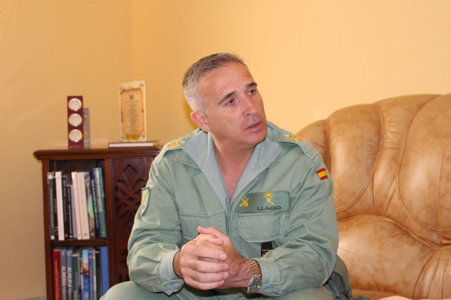 General jefe de la Brigada de la Legión, Marcos Llago. Foto: Infodefensa.com
