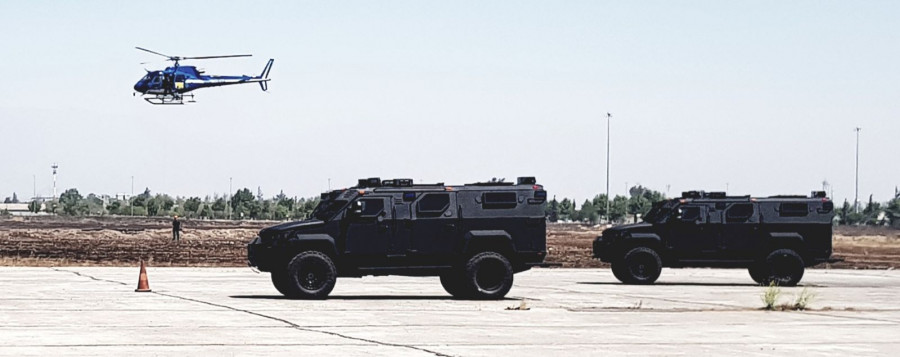 Los IAS Testudo son los blindados más modernos de la Policía de Investigaciones de Chile. Foto: WLP