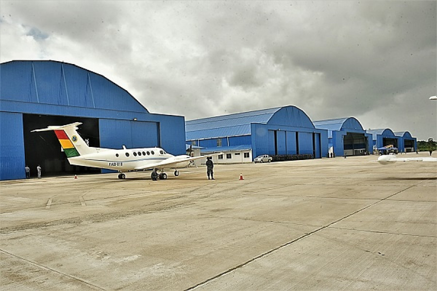 Vista de la base aérea de Chimoré. Foto: Agencia Boliviana de Información.