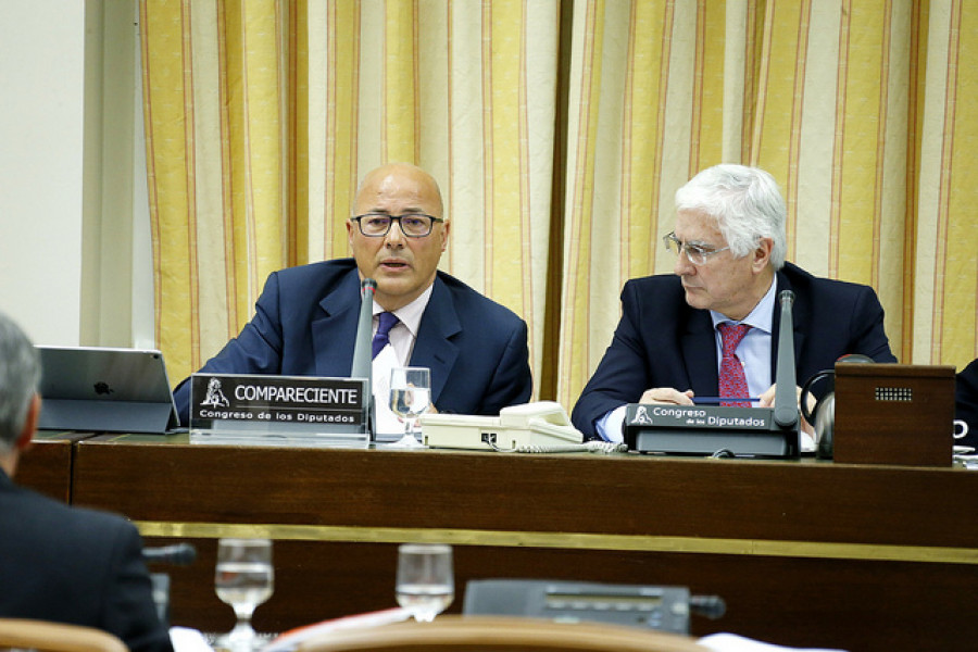 Comparecencia del secretario de Estado de Defensa, Ángel Olivares. Foto: Ministerio de Defensa