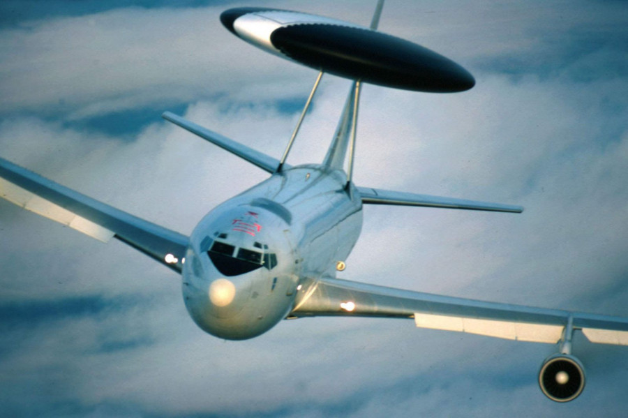 Avión AWACS de la OTAN. Foto: OTAN