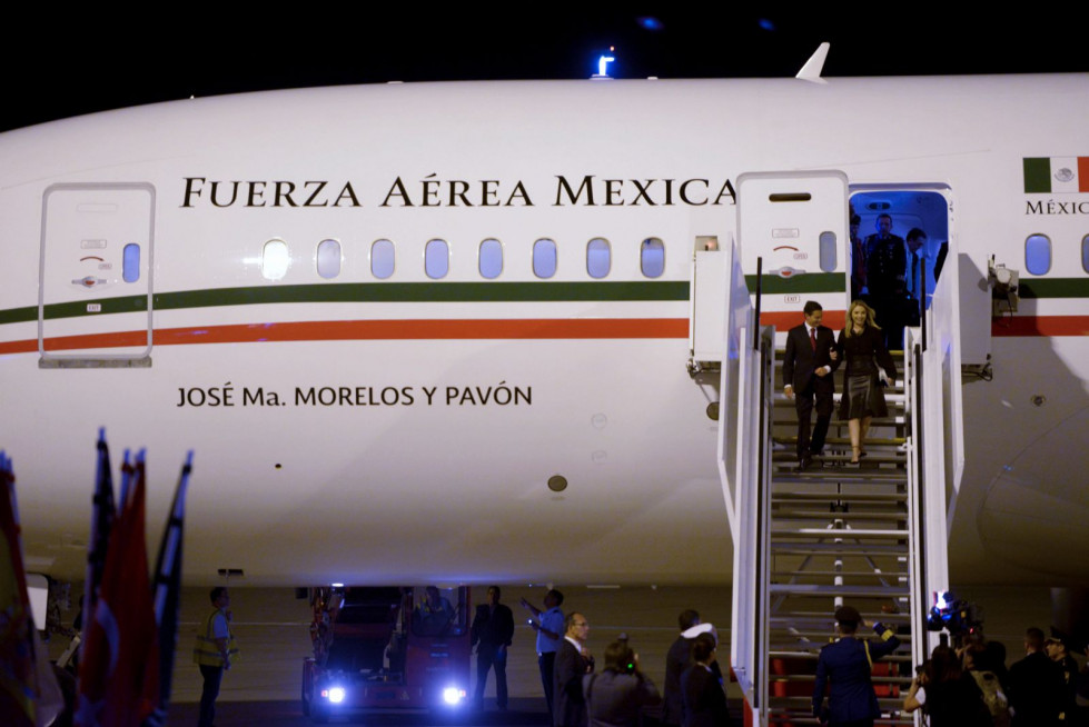 Serán 60 aeronaves de lujo las que se pongan en venta. Foto Presidencia.