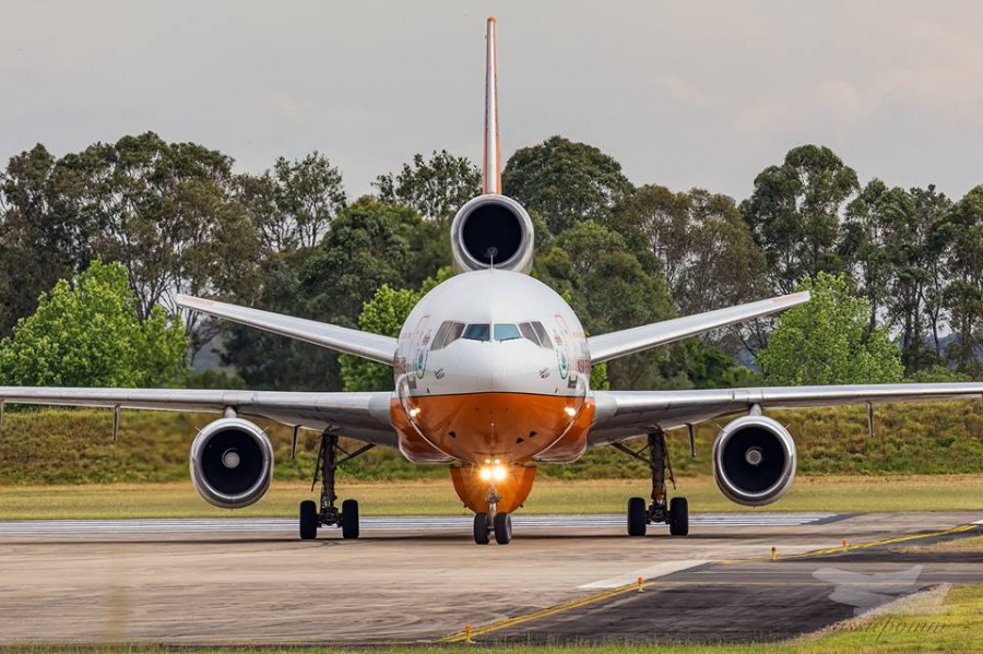 McDonnell Douglas DC-10-30 Air Tanker de la compañía 10 Tanker Air Carrier. Foto: 10 Tanker.