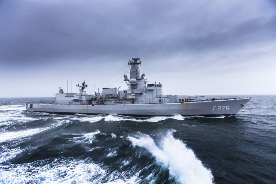 Fragata HNMLS Van Speijk F828. Foto: Armada Real de los Países Bajos