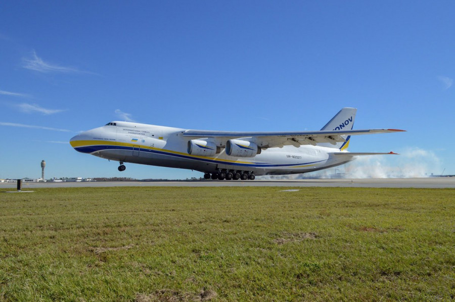 Avión de transporte An-124. Foto: Antonov Airlines