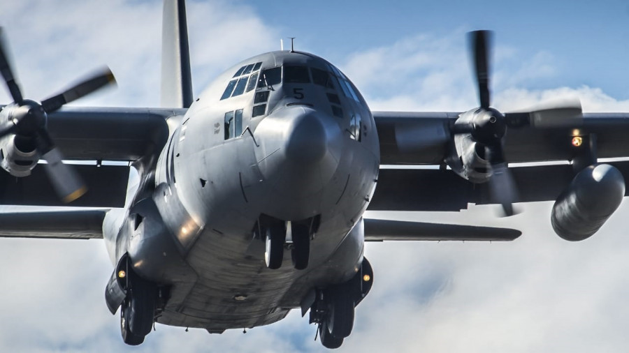 Lockheed Martin C-130H Hercules del Grupo de Aviación N° 10 de la FACh. Foto: Issan Valenzuela