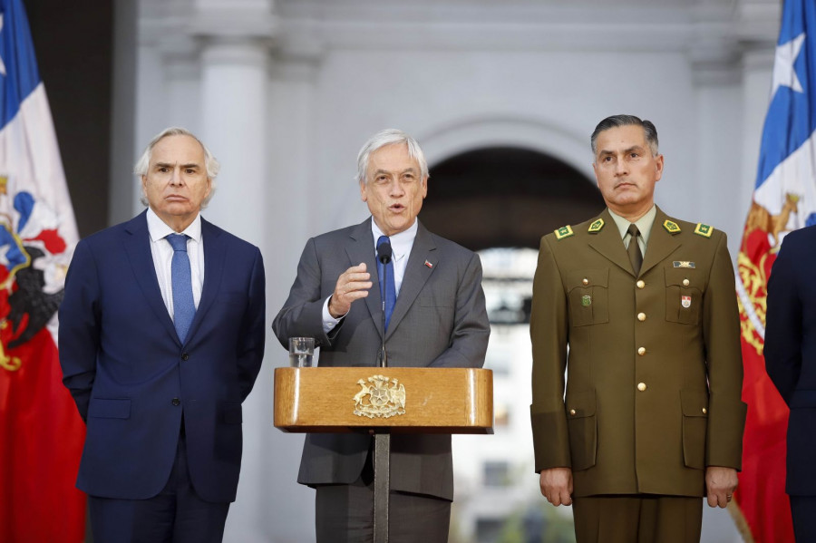 Nombramiento del nuevo general director de Carabineros de Chile. Foto: Ministerio del Interior.