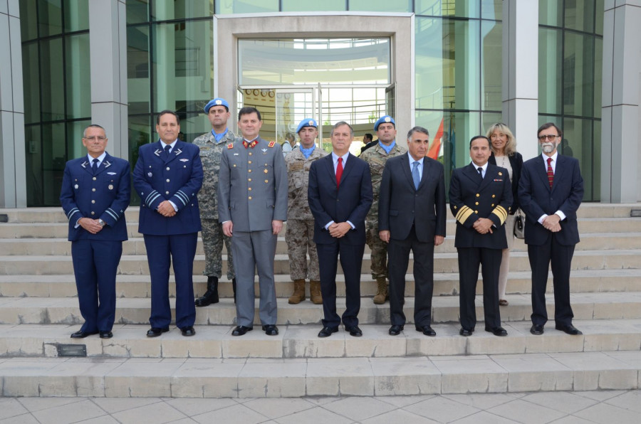 Oficiales chilenos de MINUSCA 002
