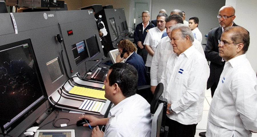 El Salvador Radares indra PresidenciaES