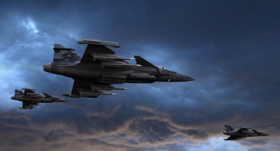 160211 caza avion combate gripen saab 1353x730