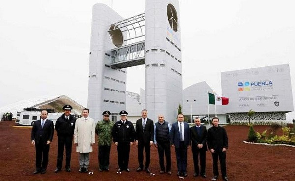 Mexico arco seguridad Puebla GobPuebla