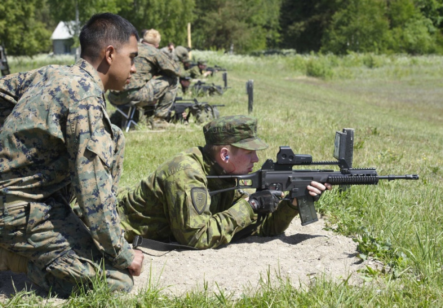 151212 lituania defensa gastos militar soldado adiestramiento hk fusil ministerio defensa lituania