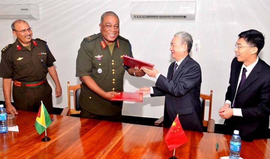 Guyana China CoopMilitar GDF