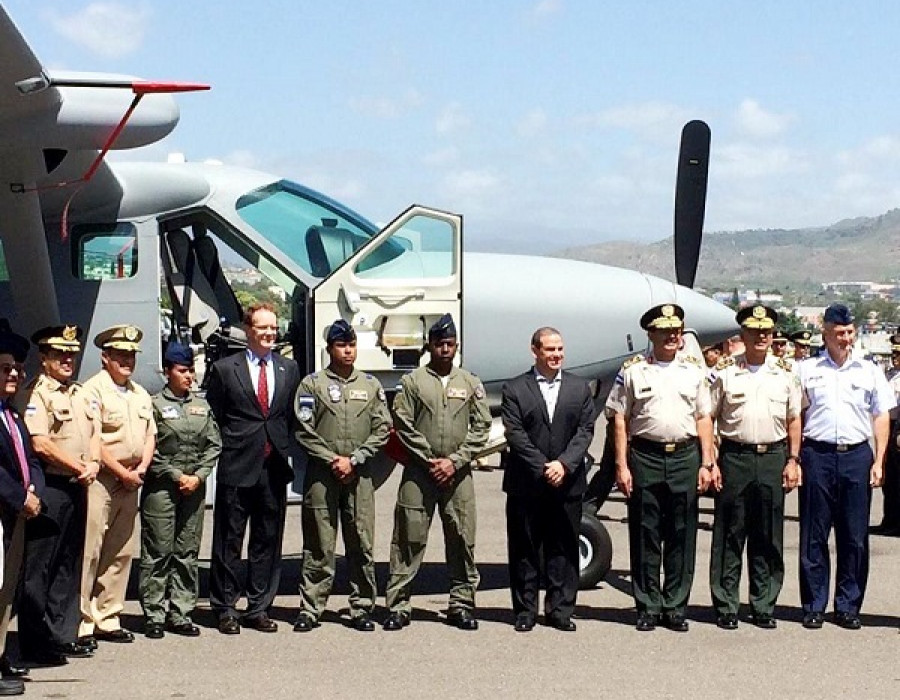 Honduras FuerzaAerea Cessna208 EmbEEUUHonduras