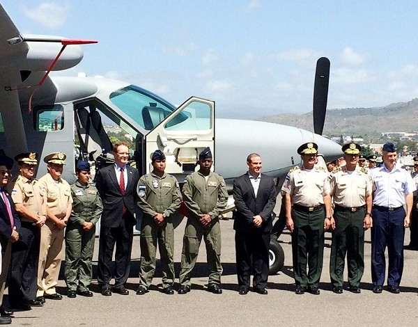 Honduras FuerzaAerea Cessna208 EmbEEUUHonduras