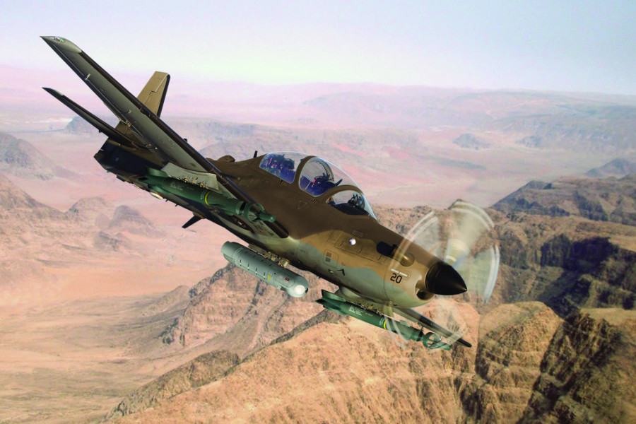 AIR EMB 314 Super Tucano LITENING Paveways LAS Concept lg
