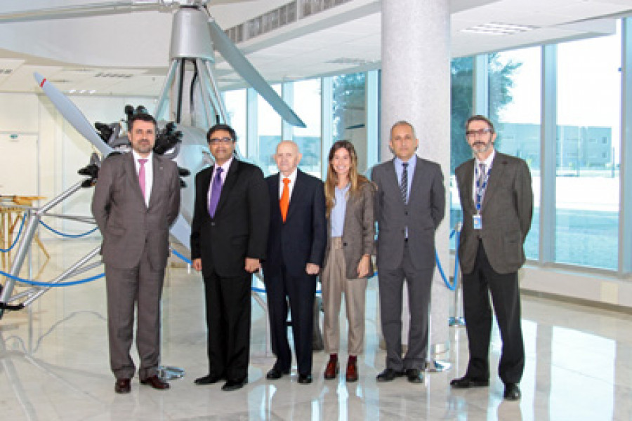 151023 visita embajador india AirbusHelicopters