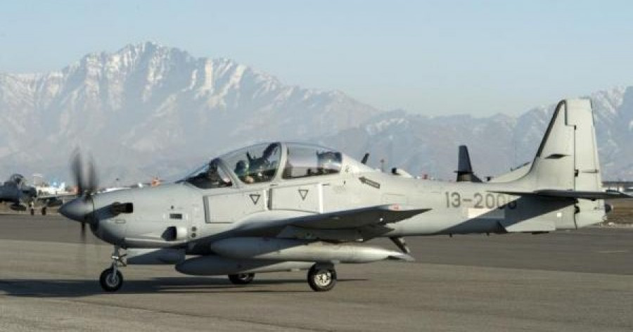 Afghanistan receives A 29 Super Tucano aircraft 600x315