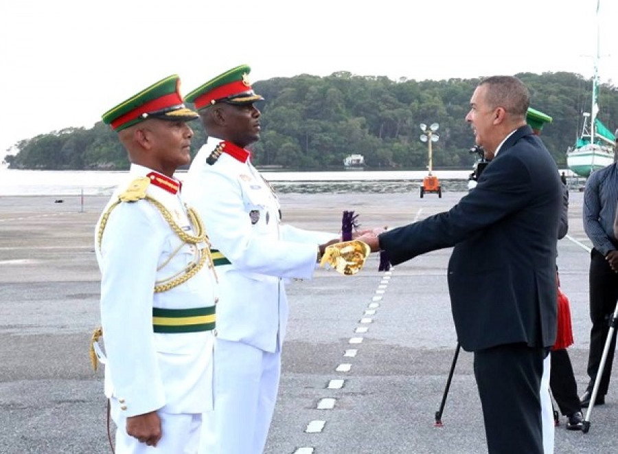 TrinidadTobago DefenceForce Maharaj Smart Carmona 9DIC15 TTDF