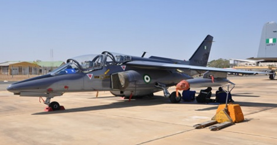 160129 avion entrenamiento alpha jet fuerza aerea nigeria
