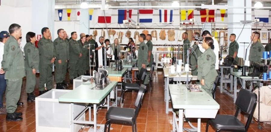 Venezuela Armada Taller Confeccion MDefensa