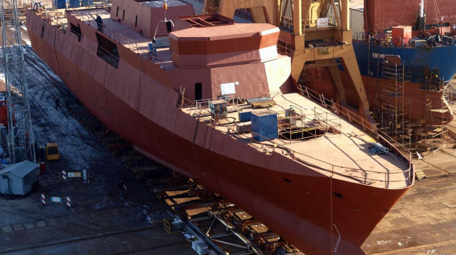 150521 buque construccion astillero ministerio defensa polonia
