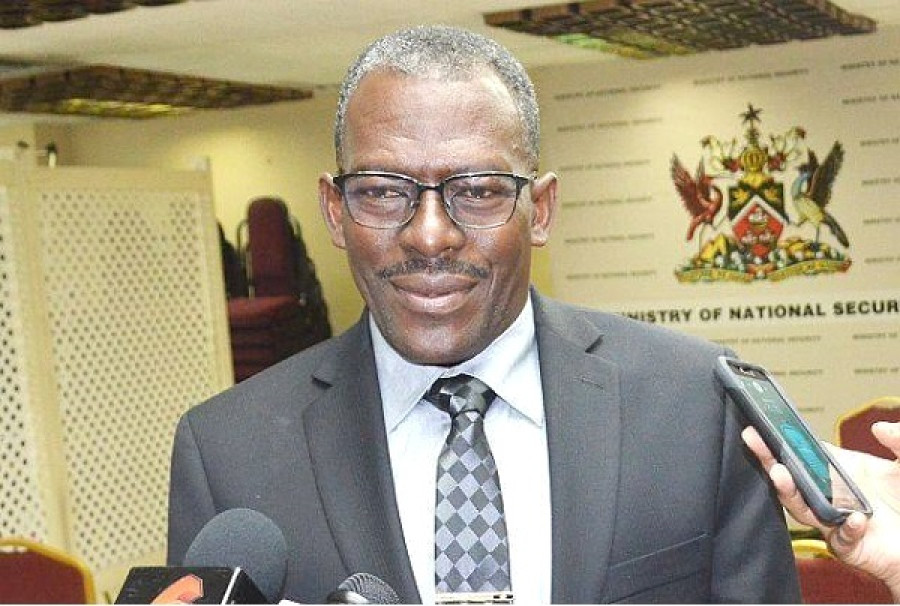 TrinidadTobagO MinSeguridadNacional Edmund Dillon MNSTT