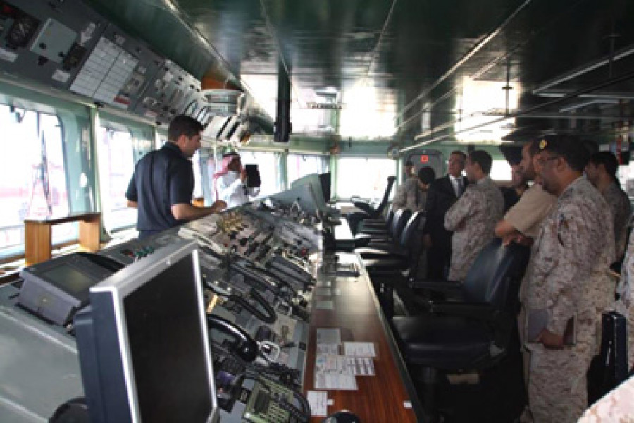 151013 marina saudi visita Galicia mde