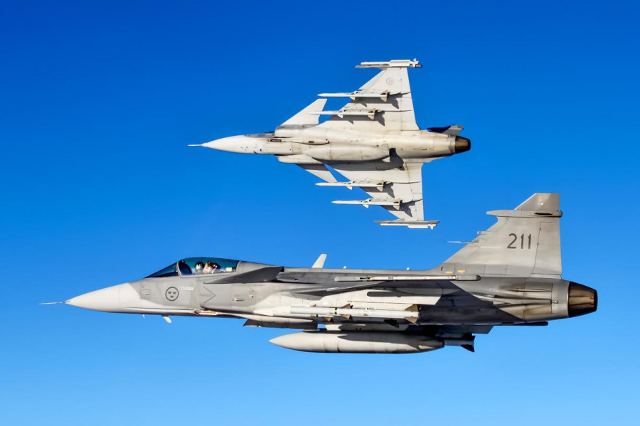 Gripen Flygvapnet Foto Kaiser Konrad autorizado 1