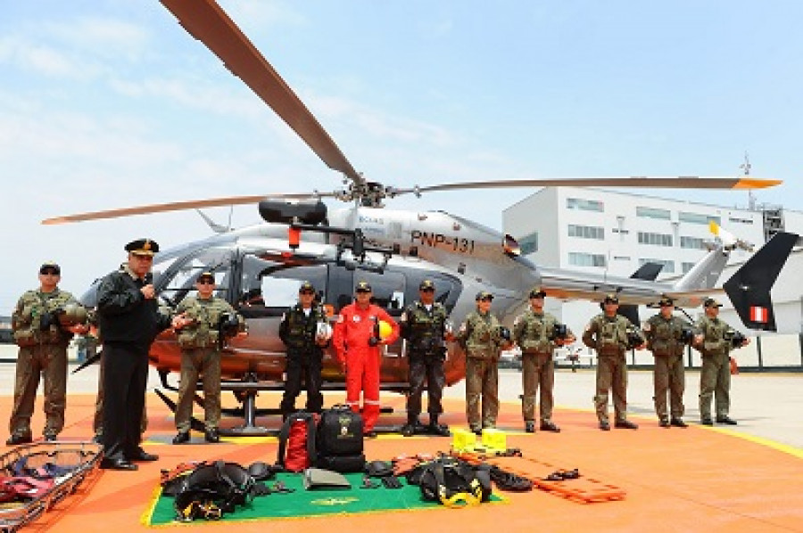 EC 145 PNP quintaunidad nov2014 MininterPeru