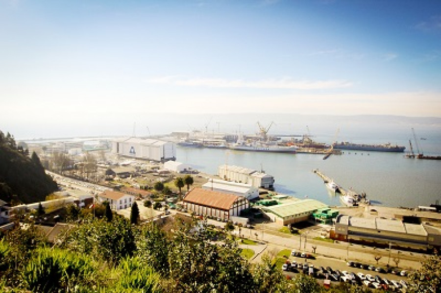 Vista panoramica de ASMAR Talcahuano 1