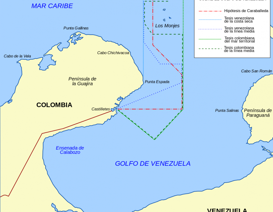 Diferendo Golfo de Venezuela svg