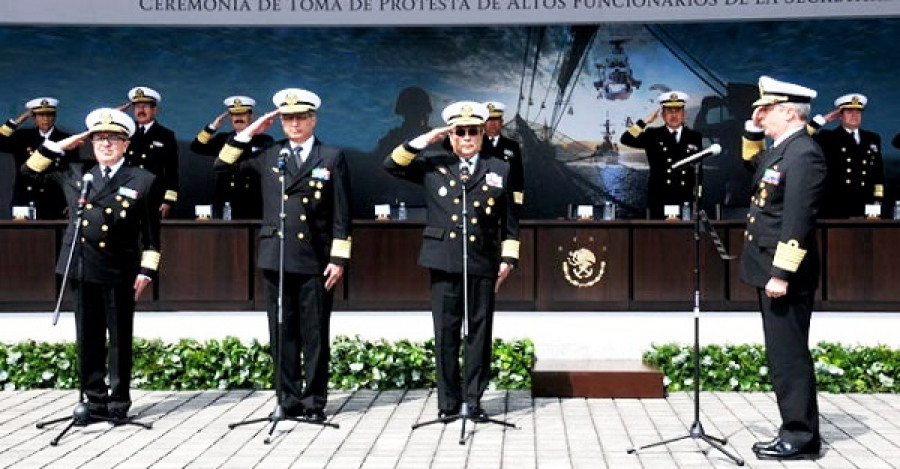 Foto nota asume nuevo subsecretario de Marina de Mexico
