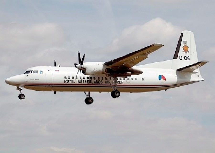 RNLAF Fokker 50 Fokker