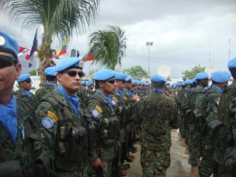 1cascos azules Ministerio de Defensa Nacional