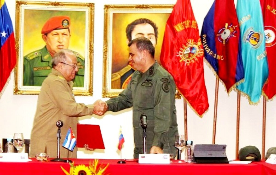 Venezuela Cuba Cintra Padrino MinDefensaVen