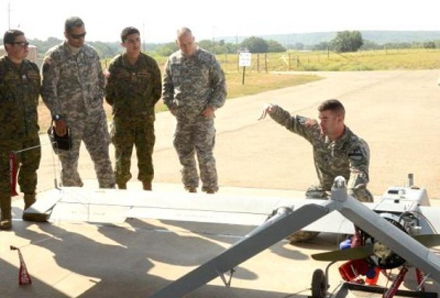 Demostracion  UAV Ejercitos de EEUU Chile 1