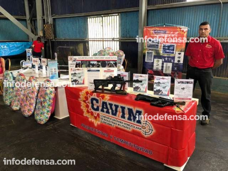 Exposición de productos de Cavim.