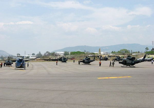 Foto nota FAH vendera por partes aeronaves decomisadas al narcotrafico